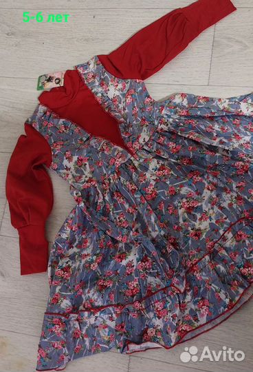 Платье для девочки 5-6 лет