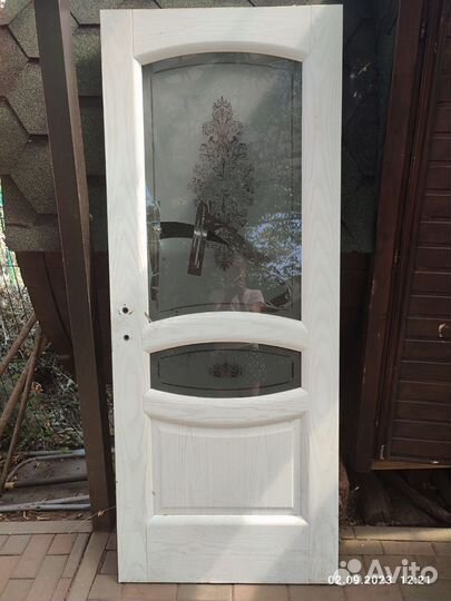 Дверь бу массив ясеня