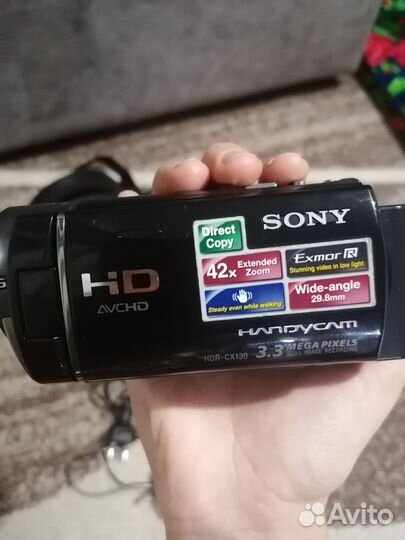 Видеокамера Sony HDR-CX130E