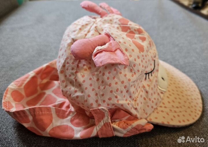 Кепка детская Mothercare с защитой шеи 47см(6-12)