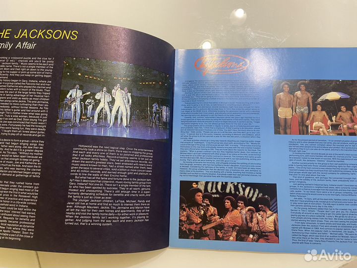 Michael Jackson The Jacksons турбук журнал