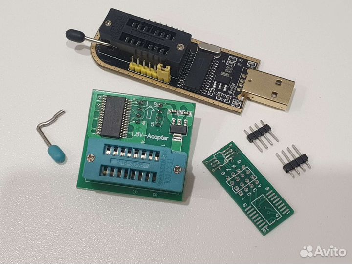 Программатор CHA341 3.3V с переходником 1.8V