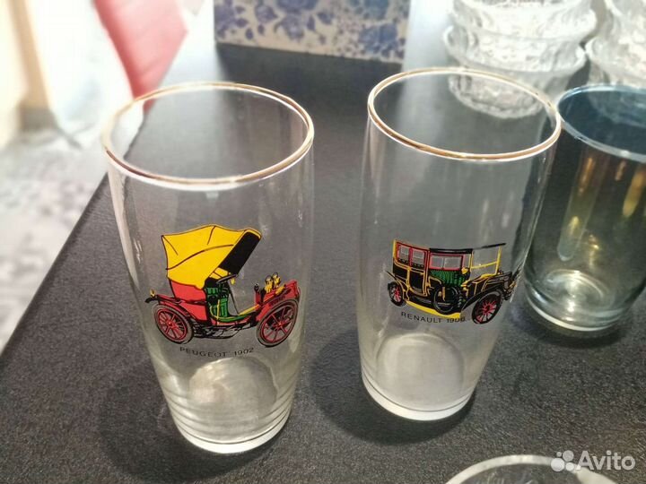 Стаканы рюмки стопки СССР и не только