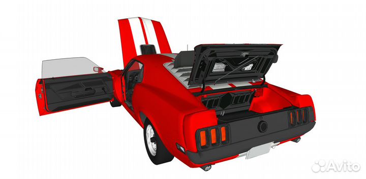 Деталь для печати на 3D принтере и чпу станке