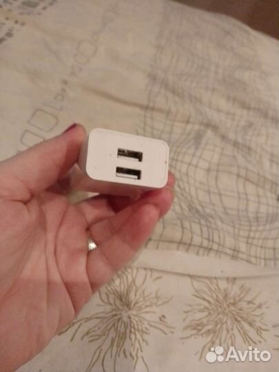 Сетевое зарядное устройство 2 USB порта