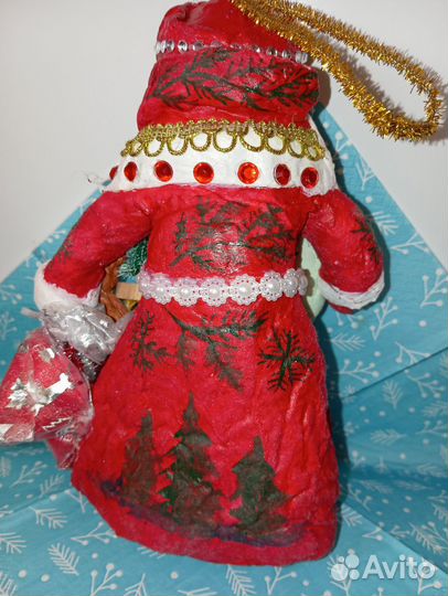 Ватная игрушка Дед Мороз