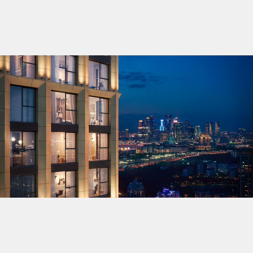 3-к. квартира, 110,1 м², 25/54 эт.