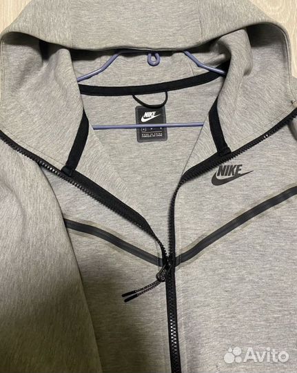 Nike tech fleece серая оригинал