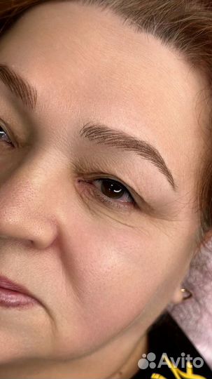 Волосковая техника реализм Волосковый татуаж