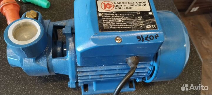 Насос бытовой центробежный нбц-0.37