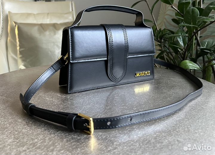 Сумка женская Jacquemus Le Bambino black/gold