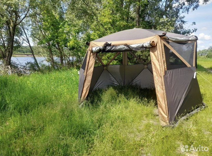 Палатка туристическая (1936 В) полуавтомат+пол