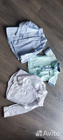 Рубашки детские 1-3 годика