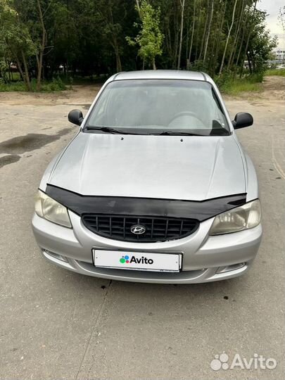 Hyundai Accent 1.5 AT, 2005, 206 000 км