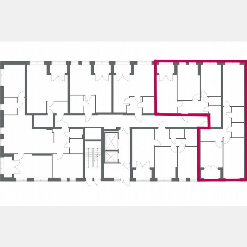 2-к. квартира, 66,5 м², 4/11 эт.