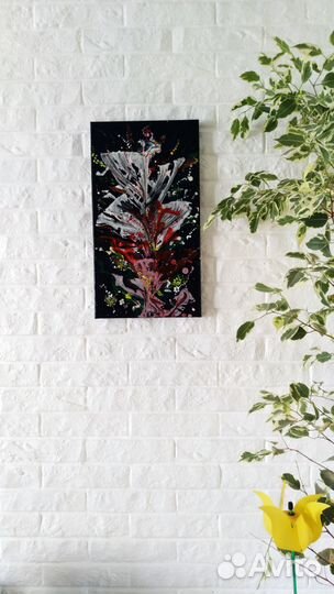 Картина на холсте акрилом 