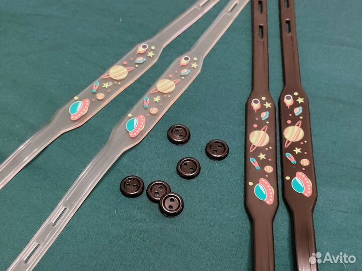 Штрипки силиконовые детские