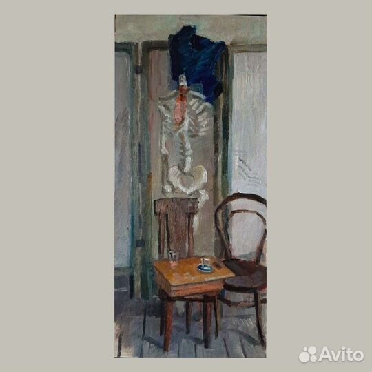 Этюд, картина маслом