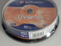 DVD- r Verbatim extra 16x 10шт