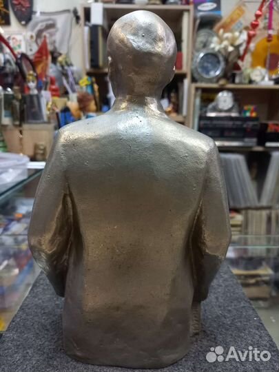 Бюст Ленина силумин СССР