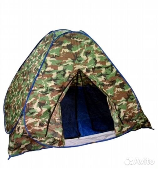 Палатка автомат 4 местная lanyu всесезонная