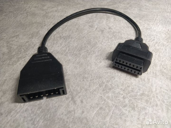 Адаптер переходник OBD2 16 pin GM 12 pin