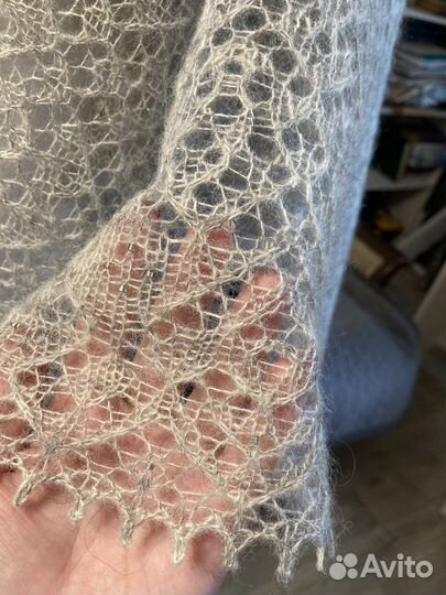 Палантин ажурный