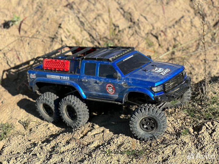 Машинка на радиоуправлении crossrc AT6 6X6 6WD1/10