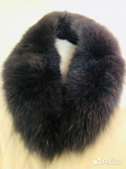 Воротник из натурального меха песца