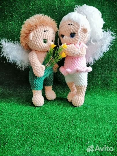 Вязаные игрушки ручной работы