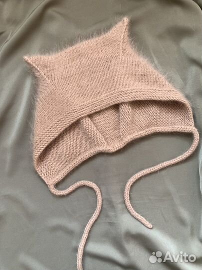 Шапка чепчик с ушками