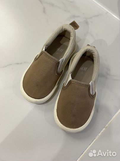 Слипоны для мальчика hm 22 размер