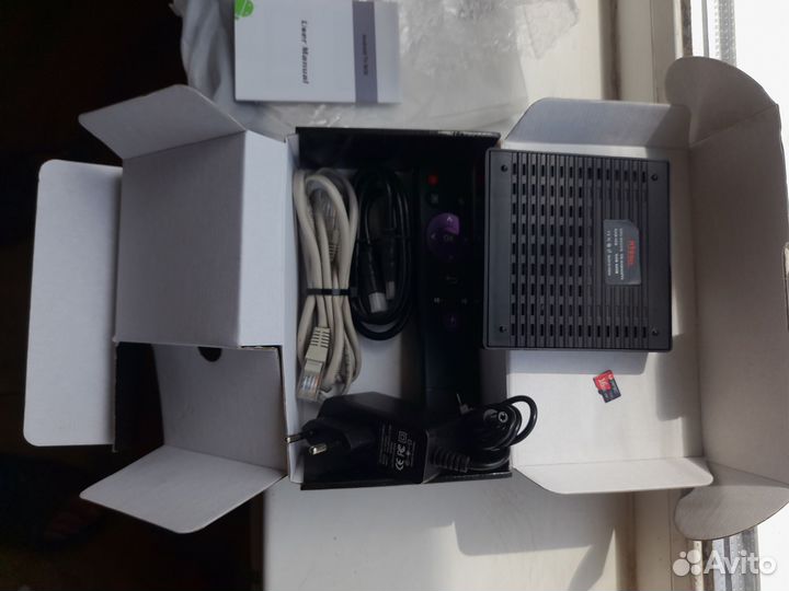 SMART tv приставка H96 max 4k ultra HD 4/64