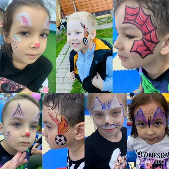 Аквагримм детям