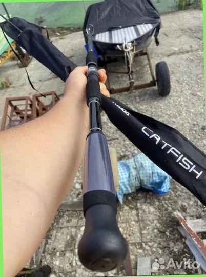 Удилище силовое на сома Kaida catfish на квок