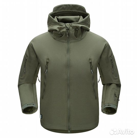 Костюм тактический Softshell на флисе (олива)