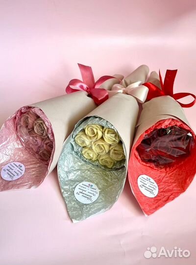 Цветы из шоколада / Шоколадный букет