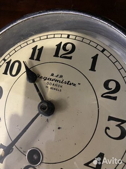 Каютные часы, корабельные Польша, 1950х