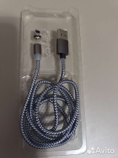 Магнитный кабель + LED для iPhone