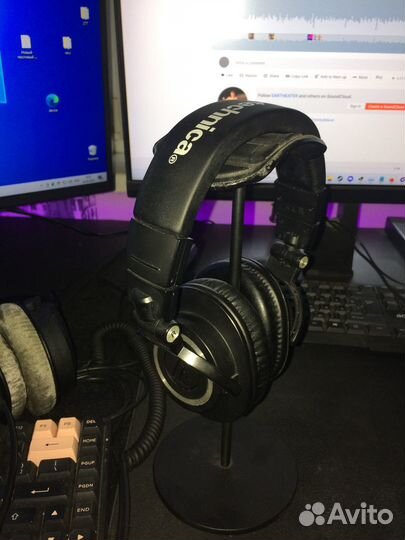Audio technica ath m50x