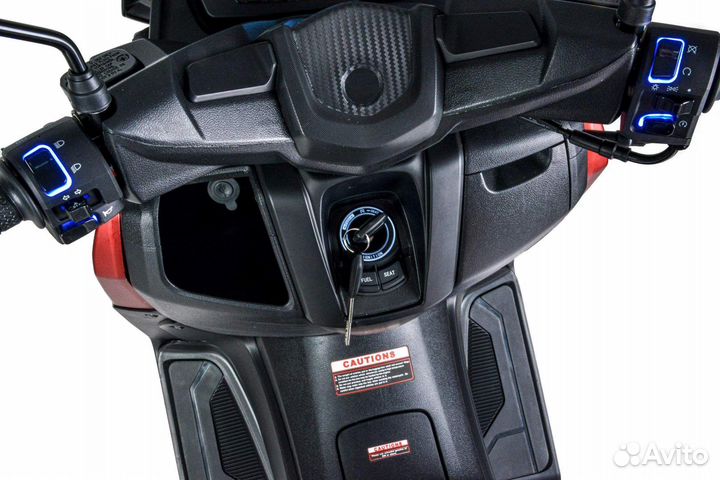 Скутер vulkan (WY150-5E) 150 красный