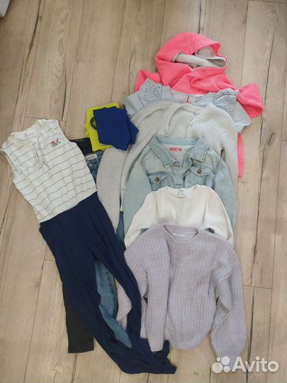 Вещи для девочки пакетом на 152-158