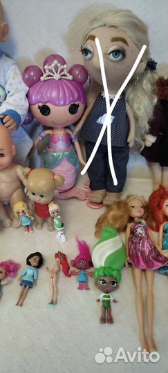 Куклы разные