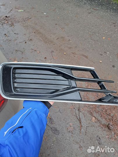 Решетка бампера ауди а6 с7