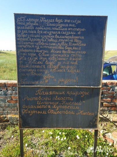 Лечeбнaя киcлaя вода из источника 