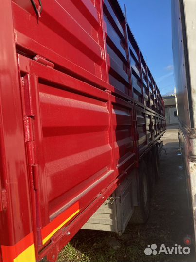 Полуприцеп бортовой Krone SD 27, 2002