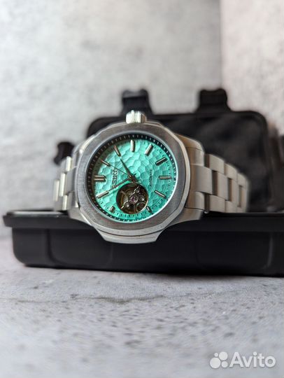 Часы Seiko Nautilus Tiffany Heart mod