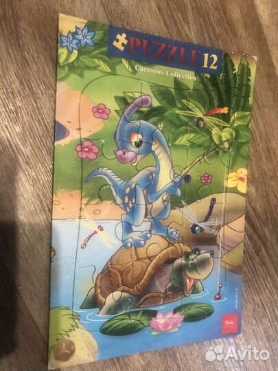 Пазлы 12 деталей 5 шт цена