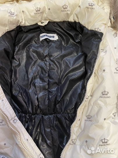 Детский зимний комбинезон на девочку Pikolino 86