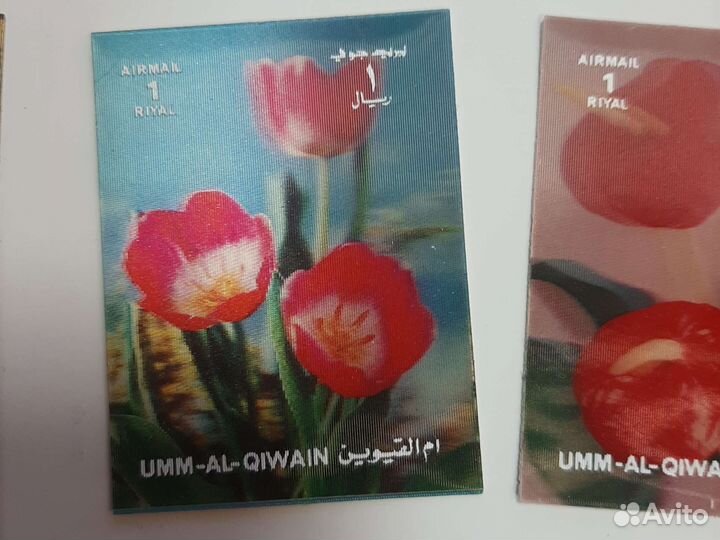 Марки 3d Цветы